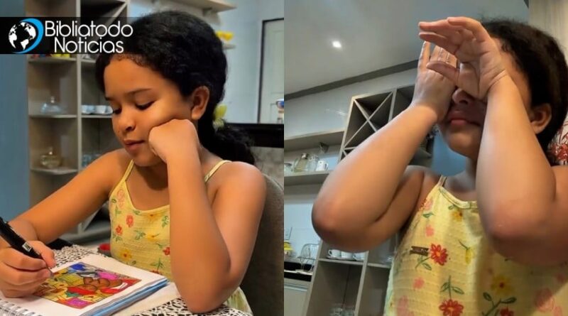 Hermosa niña llora tras tener una revelación de la venida de Cristo, “Venía en un caballo blanco”