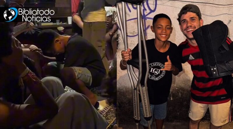 Joven ora por predicador en muletas y es sanado en pleno culto, “Salí caminando”
