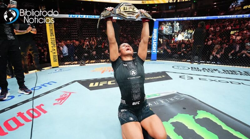 Alcanzó la cima de la UFC y le dedica su victoria al Señor por su fidelidad: “Quiero dar toda la gloria a Jesús”
