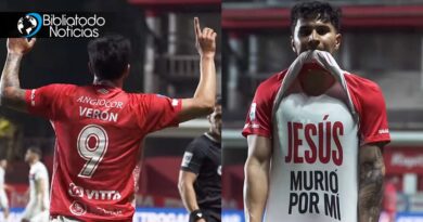 Jugador del Argentinos Juniors celebra su gol proclamando su fe en la cancha: “Jesús murió por mí”